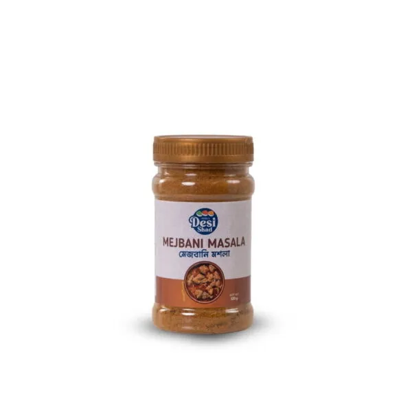 Desi Shad authentic Chittagong Mejbani masala blend with radhuni and roasted spices for beef curry