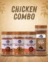 Desi Shad Bangladeshi Chicken Spice Combo bundle featuring authentic Chicken Curry, Biye Bari Roast, and Chicken Biryani masala jars